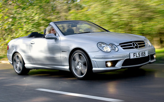 Mercedes-Benz CLK 63 AMG Cabriolet (2006) UK (#55074)