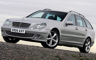 Mercedes-Benz C-Class Estate (2004) UK (#55246)