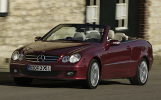 Mercedes-Benz CLK-Class Cabriolet (2005) (#55284)