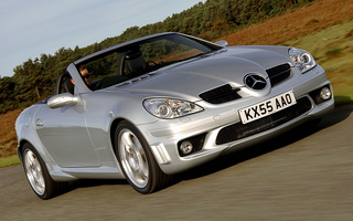 Mercedes-Benz SLK 55 AMG (2004) UK (#55496)