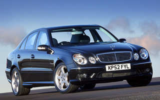 Mercedes-Benz E 55 AMG (2003) UK (#55710)