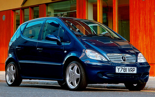 Mercedes-Benz A-Class [Long] (2001) UK (#55722)