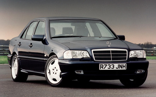 Mercedes-Benz C 43 AMG (1997) UK (#55893)