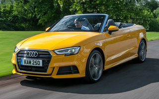 Audi A3 Cabriolet S line (2016) UK (#56870)