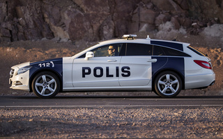 Mercedes-Benz CLS-Class Shooting Brake Poliisi (2012) (#57223)
