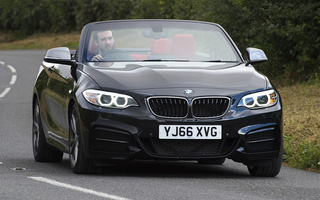 BMW M240i Convertible (2016) UK (#57712)