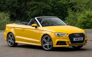 Audi A3 Cabriolet S line (2016) UK (#59228)