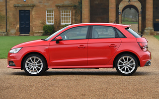 Audi A1 Sportback S line (2014) UK (#59350)