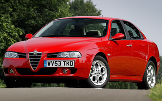 Alfa Romeo 156 (2003) UK (#61570)