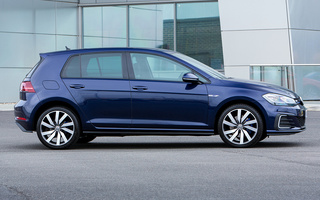 Volkswagen Golf GTE 5-door (2017) UK (#64581)