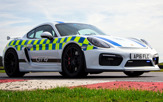 Porsche Cayman GT4 Police (2017) UK (#66662)