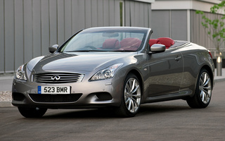 Infiniti G37 Sport Convertible (2009) UK (#67495)