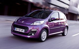 Peugeot 107 5-door (2012) (#6750)