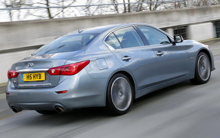 Infiniti Q50 Sport Hybrid (2014) UK (#67836)