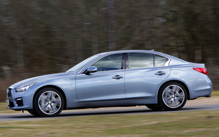 Infiniti Q50 Sport Hybrid (2014) UK (#67837)