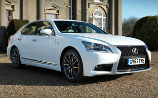 Lexus LS F Sport (2012) UK (#68693)