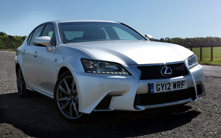 Lexus GS Hybrid F Sport (2012) UK (#69136)