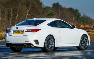 Lexus RC Hybrid F Sport (2015) UK (#69360)