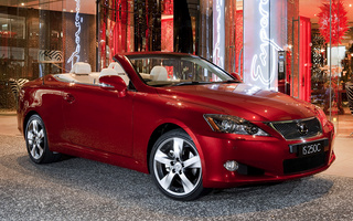 Lexus IS Convertible (2009) AU (#69624)