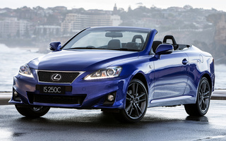 Lexus IS Convertible F Sport (2012) AU (#69628)