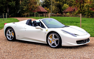 Ferrari 458 Spider (2011) UK (#71421)