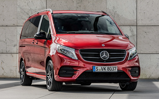 Mercedes-Benz V-Class Designo Hyacinth Red Metallic [Long] (2017) (#71921)