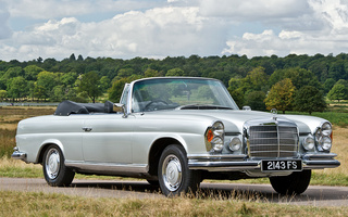 Mercedes-Benz 280 SE Cabriolet (1969) UK (#74110)