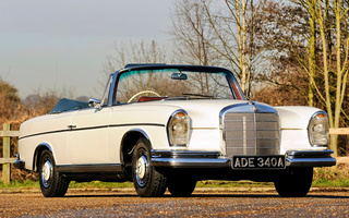 Mercedes-Benz 300 SE Cabriolet (1962) UK (#74139)