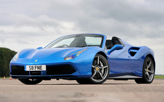 Ferrari 488 Spider (2016) UK (#75795)