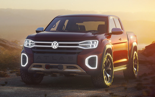 Volkswagen Atlas Tanoak Pickup Truck Concept (2018) (#77113)
