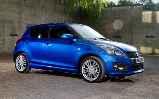 Suzuki Swift Sport 5-door (2013) UK (#7902)