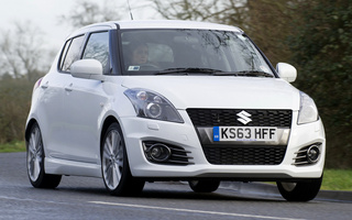 Suzuki Swift Sport 5-door (2013) UK (#7906)