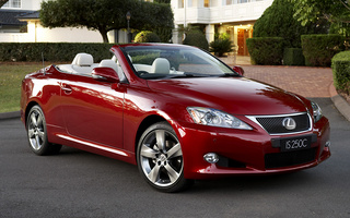 Lexus IS Convertible (2010) AU (#79264)