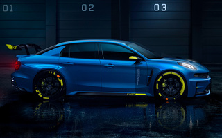 Lynk & Co 03 Cyan Concept (2018) (#80837)