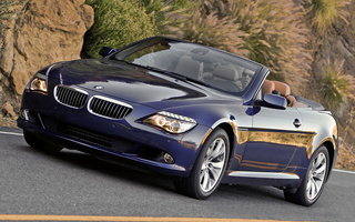 BMW 6 Series Convertible (2008) US (#82998)