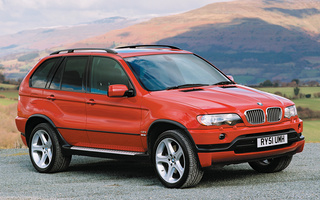 BMW X5 Sport (2002) UK (#83457)