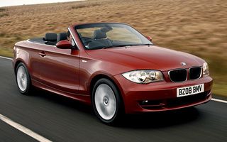 BMW 1 Series Convertible (2008) UK (#83783)