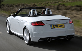 Audi TT Roadster S line (2015) UK (#86685)