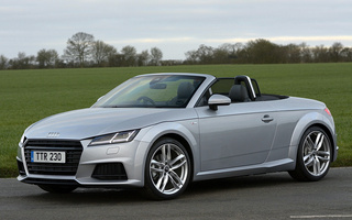 Audi TT Roadster S line (2015) UK (#86687)