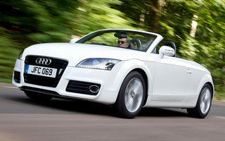 Audi TT Roadster (2010) UK (#86692)