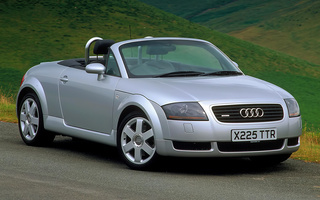 Audi TT Roadster (1999) UK (#86696)