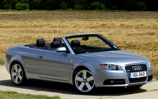 Audi A4 Cabriolet S line (2005) UK (#86900)