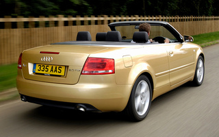 Audi A4 Cabriolet (2005) UK (#86908)