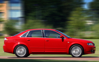 Audi A4 Saloon S line (2001) UK (#86925)