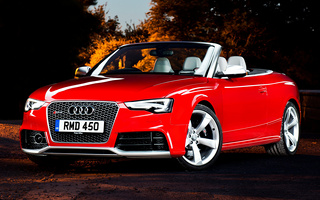 Audi RS 5 Cabriolet (2013) UK (#87295)