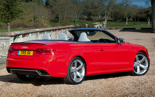 Audi RS 5 Cabriolet (2013) UK (#87297)