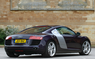 Audi R8 Coupe (2007) UK (#87631)