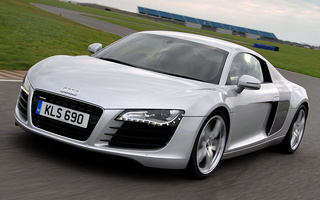 Audi R8 Coupe (2007) UK (#87634)