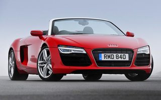 Audi R8 Spyder (2013) UK (#87683)