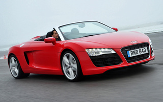 Audi R8 Spyder (2013) UK (#87684)